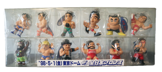 1998 AJPW Tokyo Dome Exclusive Keychain 12-Pack