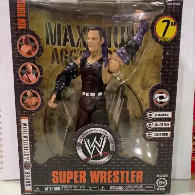 WWE Bootleg/Knockoff "Maximum Aggression" 7" Super Wrestler Jeff Hardy