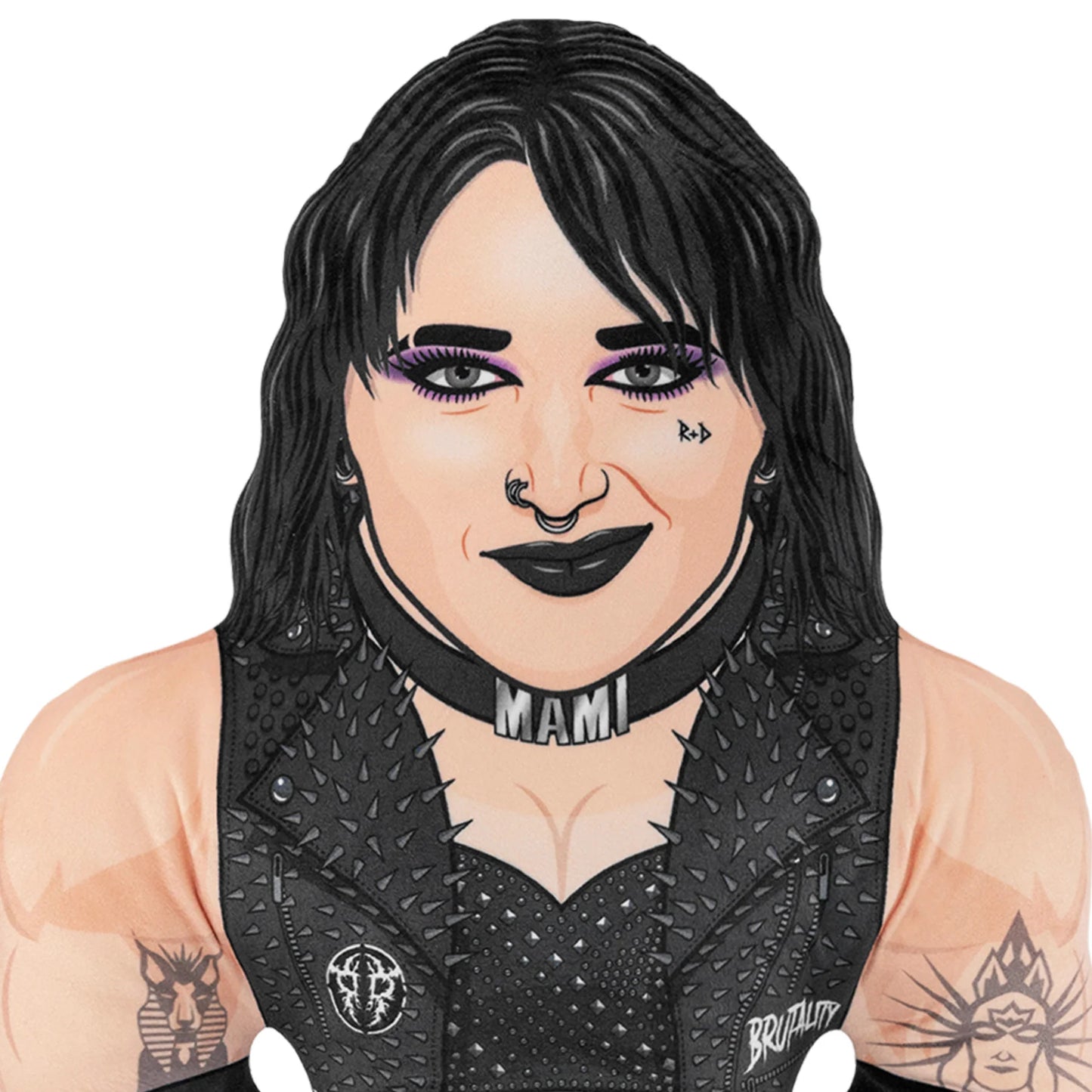 2026 WWE Uncanny Brands 24" Bleacher Buddies Rhea Ripley