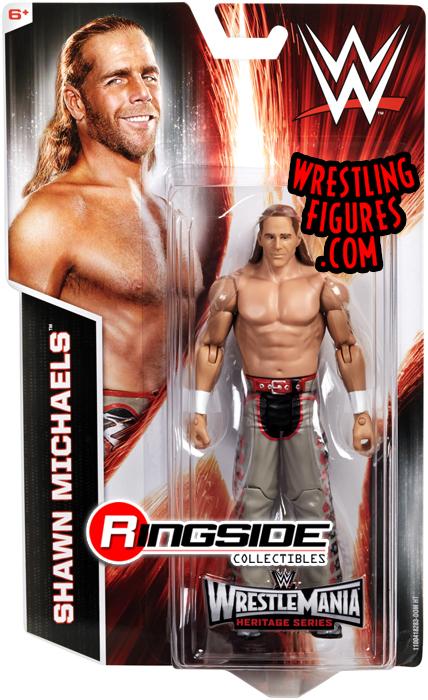 2015 WWE Mattel Basic WrestleMania Heritage Series 3 Shawn Michaels
