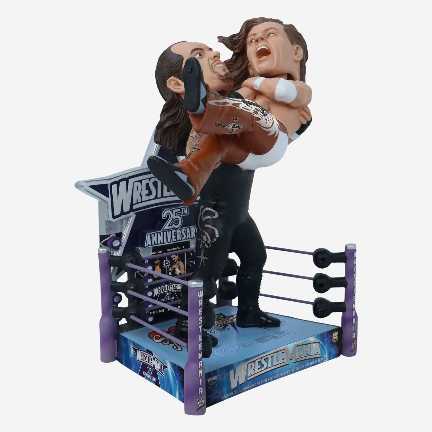 2024 WWE FOCO Bobbleheads Limited Edition WrestleMania Moment Shawn Michaels vs. Undertaker