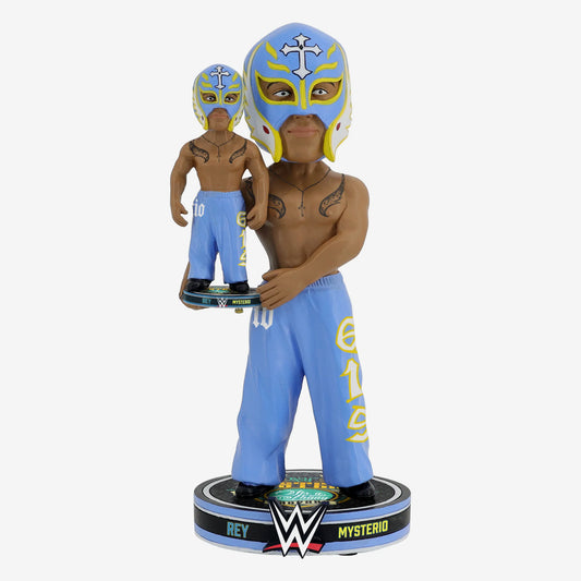 2025 WWE FOCO Bobble Dubblz Bobblehead Rey Mysterio
