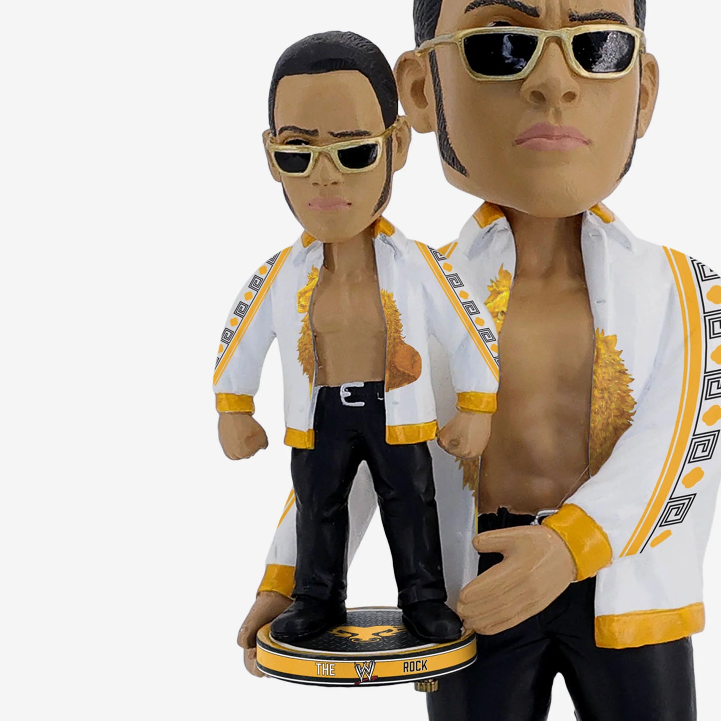 2025 WWE FOCO Bobble Dubblz Bobblehead The Rock