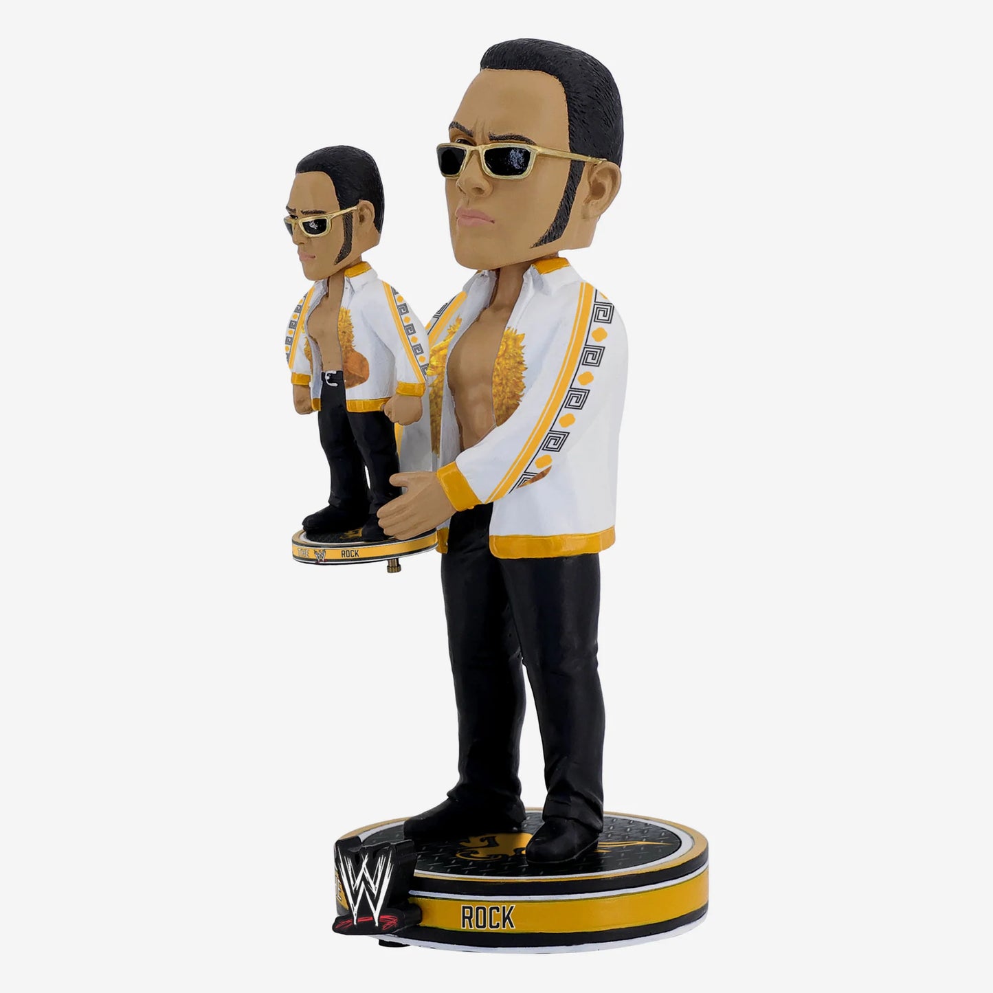 2025 WWE FOCO Bobble Dubblz Bobblehead The Rock