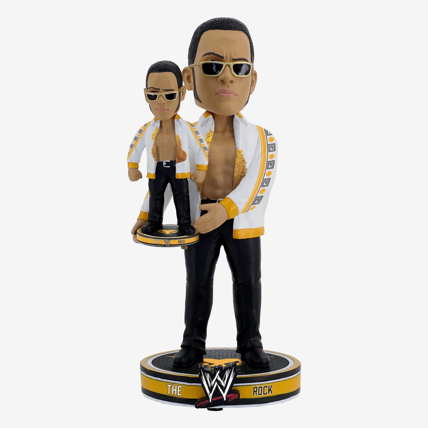 2025 WWE FOCO Bobble Dubblz Bobblehead The Rock