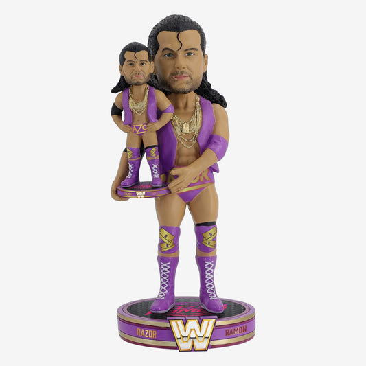2025 WWE FOCO Bobble Dubblz Bobblehead Razor Ramon