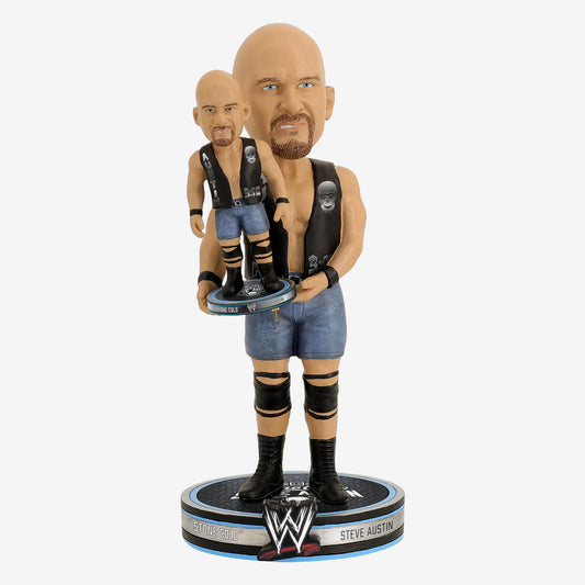 2025 WWE FOCO Bobble Dubblz Bobblehead "Stone Cold" Steve Austin