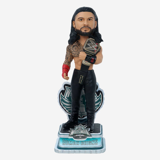 2024 WWE FOCO Bobbleheads Limited Edition WrestleMania 40 Roman Reigns