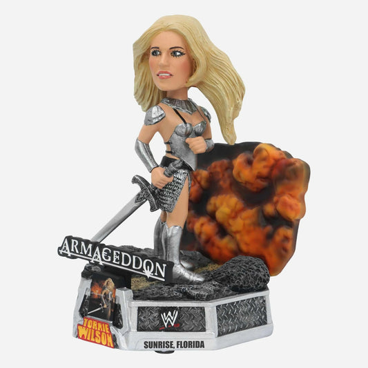 2026 WWE FOCO Bobbleheads Limited Edition "Armageddon 2002 Poster" Torrie Wilson