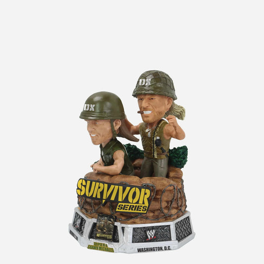 2026 WWE FOCO Mini Bobblehead "Survivor Series 2009 Poster" Shawn Michaels & Triple H