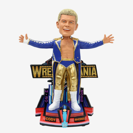 2025 WWE FOCO Bobbleheads Limited Edition WrestleMania 41 Cody Rhodes