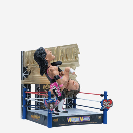 2024 WWE FOCO Bobbleheads Limited Edition WrestleMania XII: Bret Hart vs. Shawn Michaels