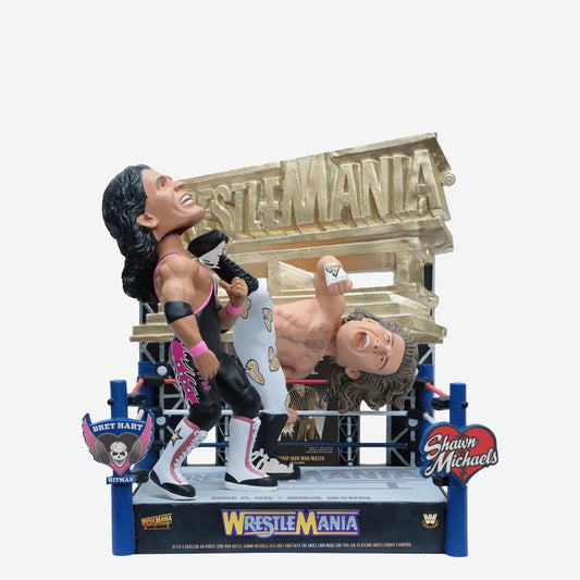 2024 WWE FOCO Bobbleheads Limited Edition WrestleMania XII: Bret Hart vs. Shawn Michaels