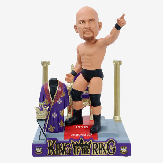 2025 WWE FOCO Bobbleheads Limited Edition "King of the Ring" Stone Cold Steve Austin