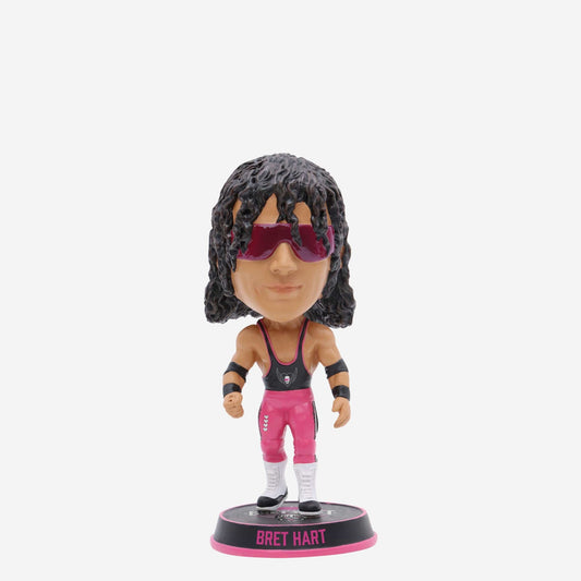 2024 WWE FOCO Mini Bighead Bobblehead Bret "Hitman" Hart