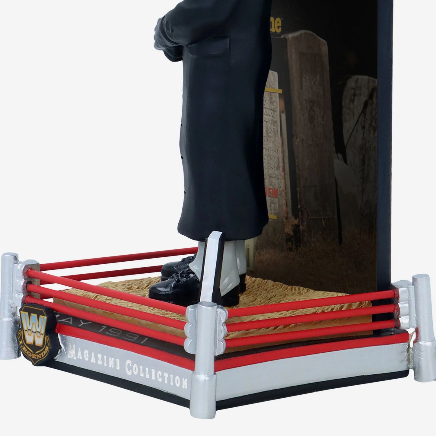 2025 WWE FOCO Magazine Collection Bobblehead "Grave Tasks Ahead" Undertaker