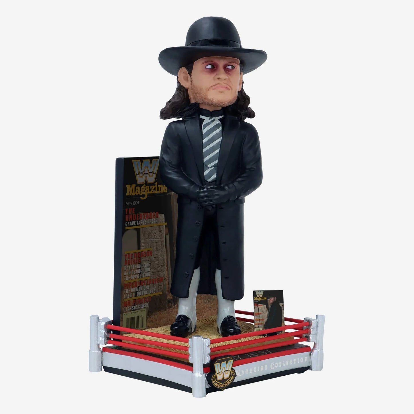 2025 WWE FOCO Magazine Collection Bobblehead "Grave Tasks Ahead" Undertaker