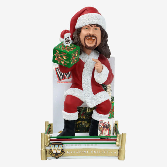 2025 WWE FOCO Magazine Collection Bobblehead "Goodwill to All Mankind" Mick Foley