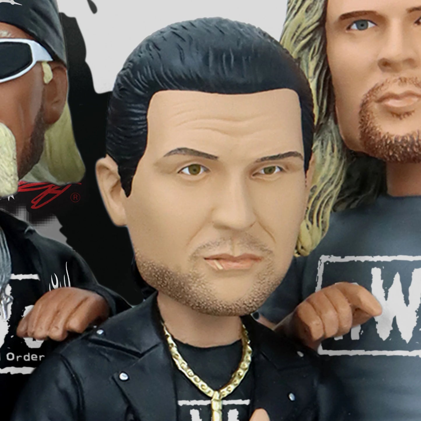 2024 WWE FOCO WWF Magazine Collection Bobblehead "Deadly Pose" nWo: Hulk Hogan, Scott Hall & Kevin Nash