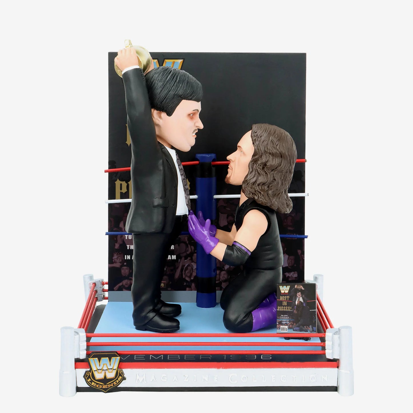 2025 WWE FOCO Magazine Collection Bobblehead "Rest In Peace" Paul Bearer & Undertaker