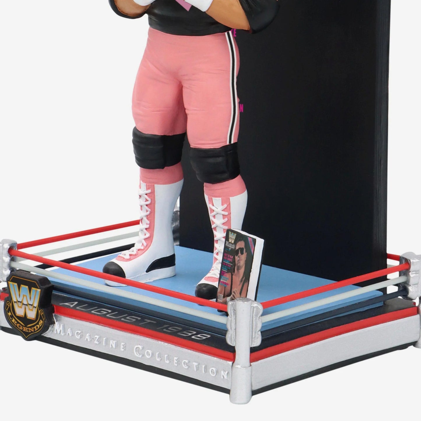2025 WWE FOCO Magazine Collection Bobblehead "Bret 'Hitman' Hart Arrives"