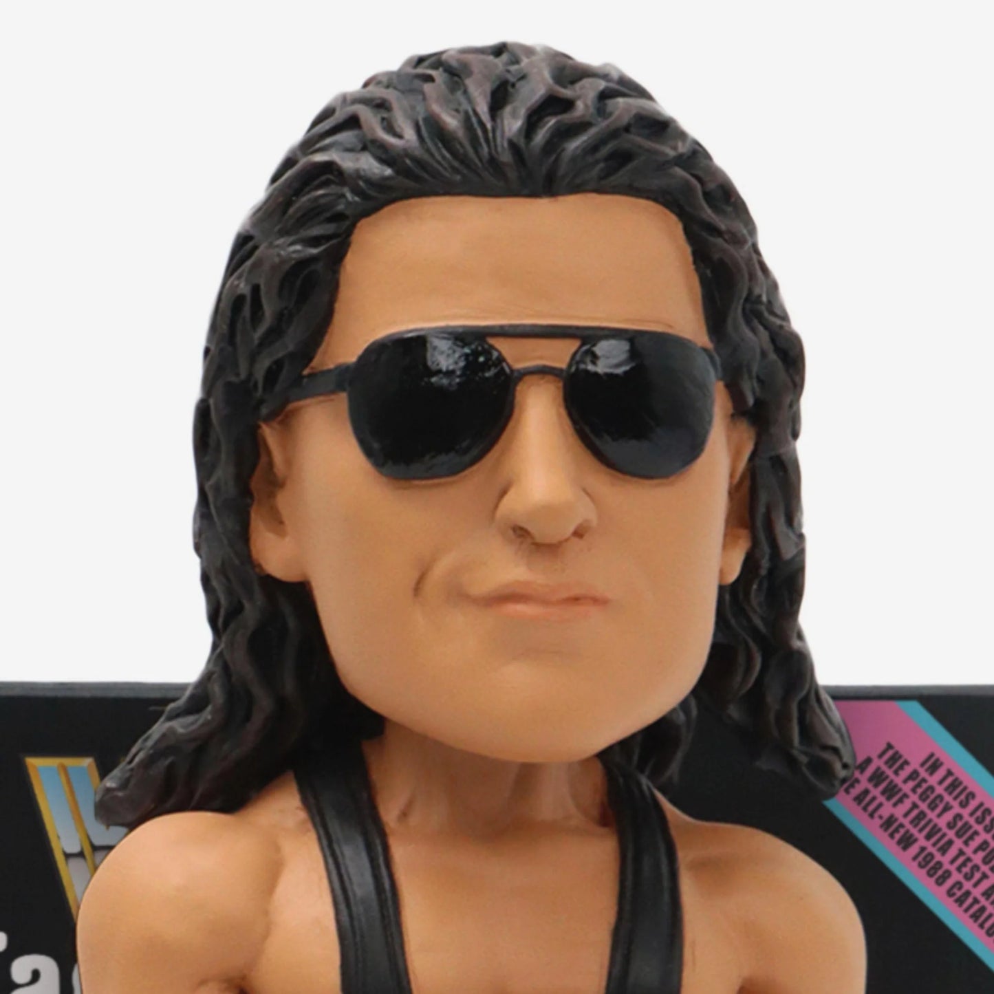 2025 WWE FOCO Magazine Collection Bobblehead "Bret 'Hitman' Hart Arrives"