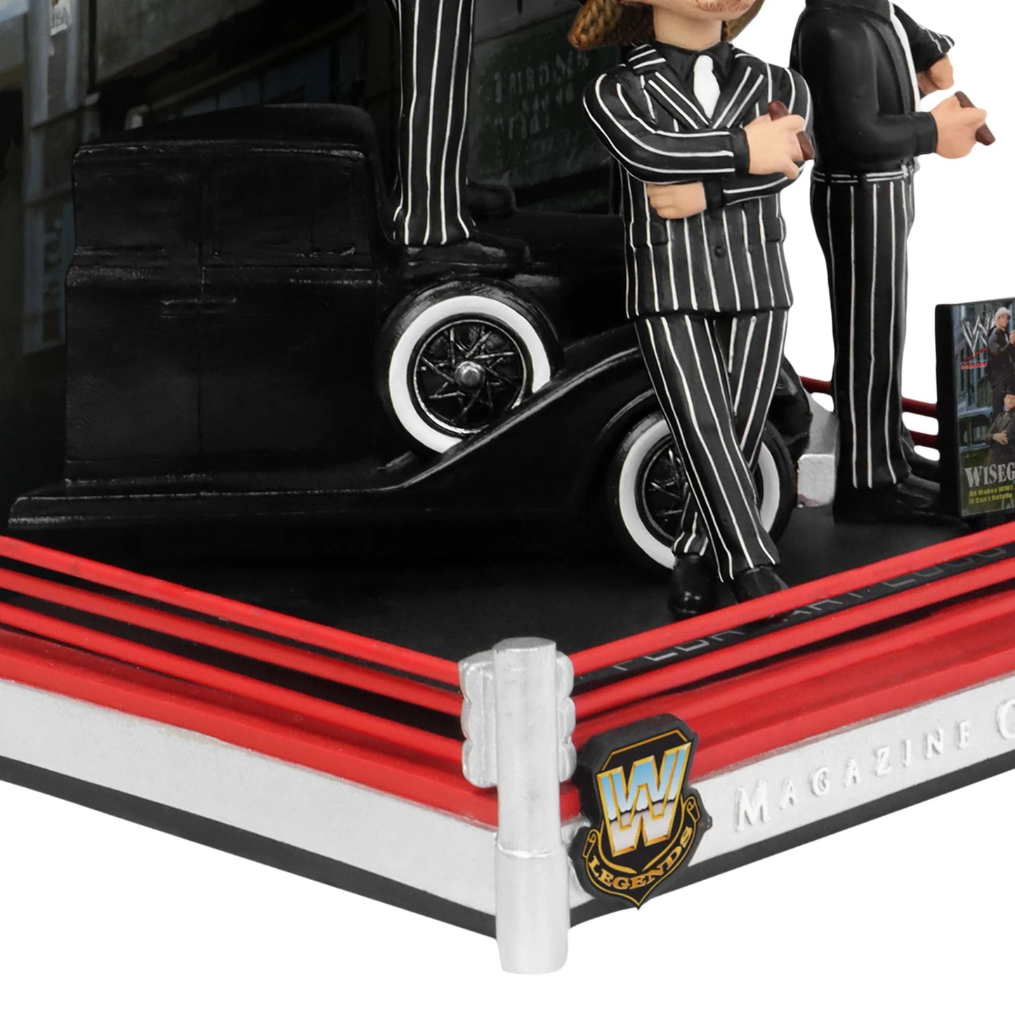 2026 WWE FOCO Magazine Collection Bobblehead "WiseGuyz" Triple H, X-Pac, Billy Gunn & Road Dogg