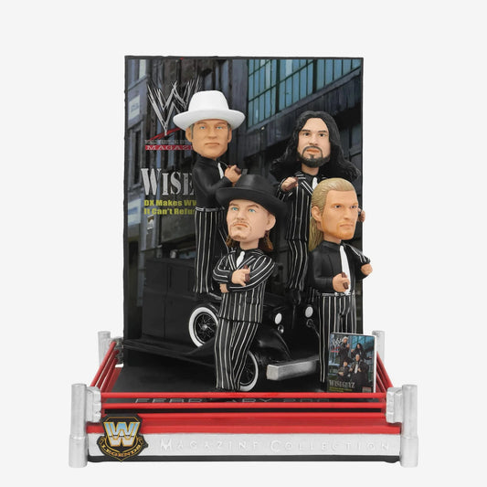 2026 WWE FOCO Magazine Collection Bobblehead "WiseGuyz" Triple H, X-Pac, Billy Gunn & Road Dogg