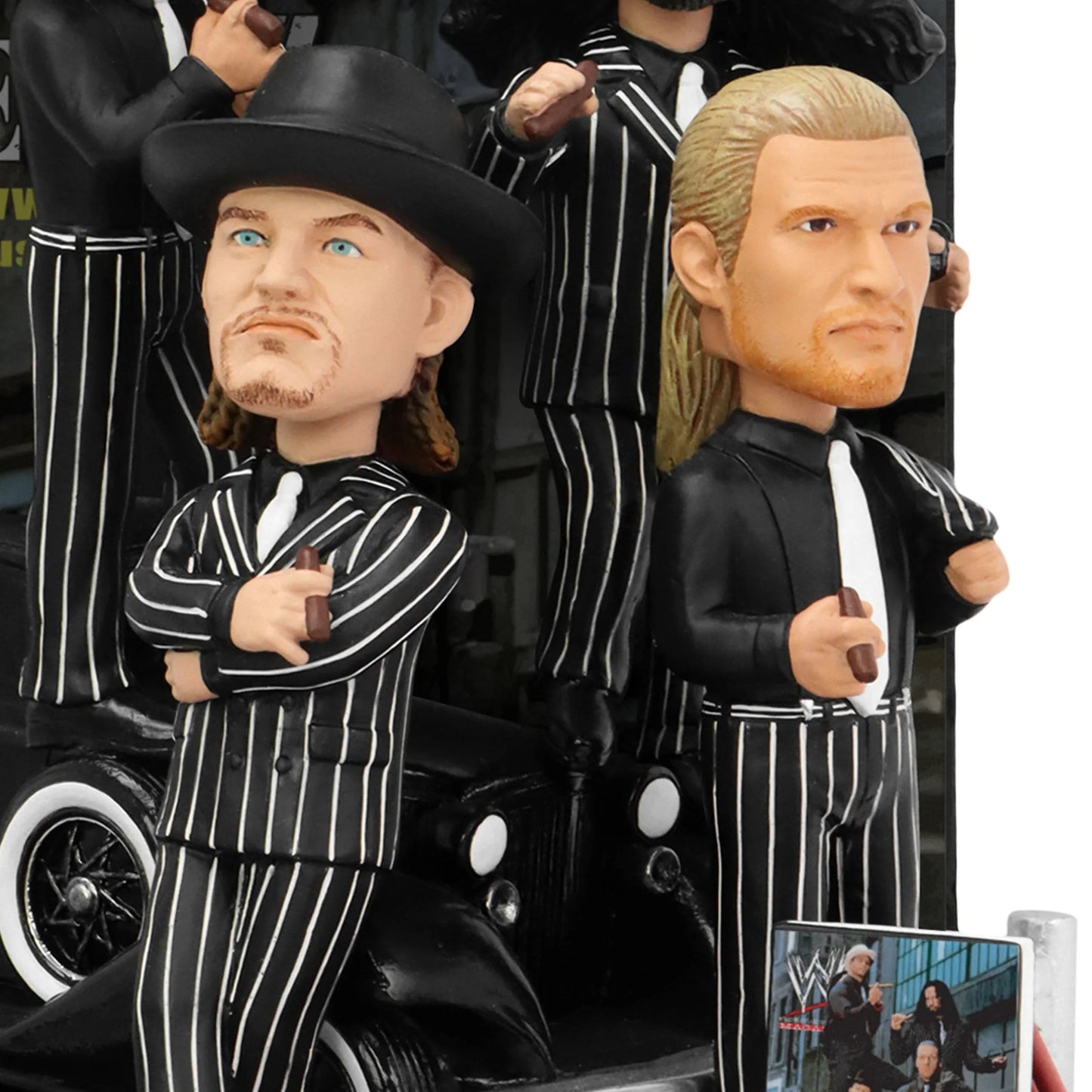 2026 WWE FOCO Magazine Collection Bobblehead "WiseGuyz" Triple H, X-Pac, Billy Gunn & Road Dogg