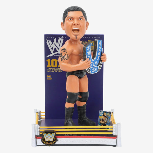 2025 WWE FOCO Magazine Collection Bobblehead "Batista Crushes the Competition" Batista
