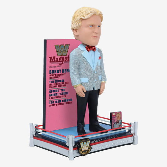 2025 WWE FOCO Magazine Collection Bobblehead "Greatest Manager" Bobby "The Brain" Heenan
