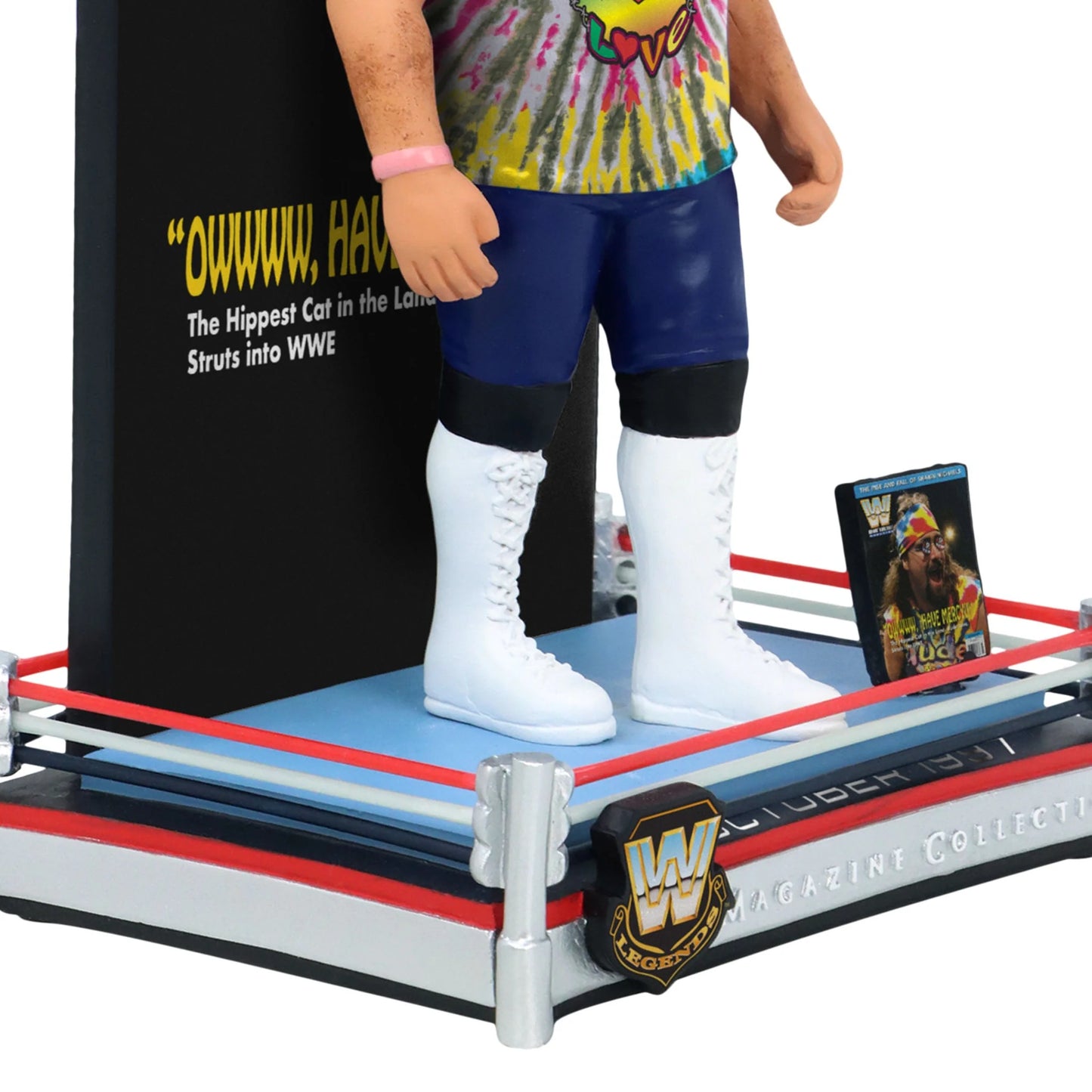 2026 WWE FOCO Magazine Collection Bobblehead "Owww Have Mercy" Dude Love