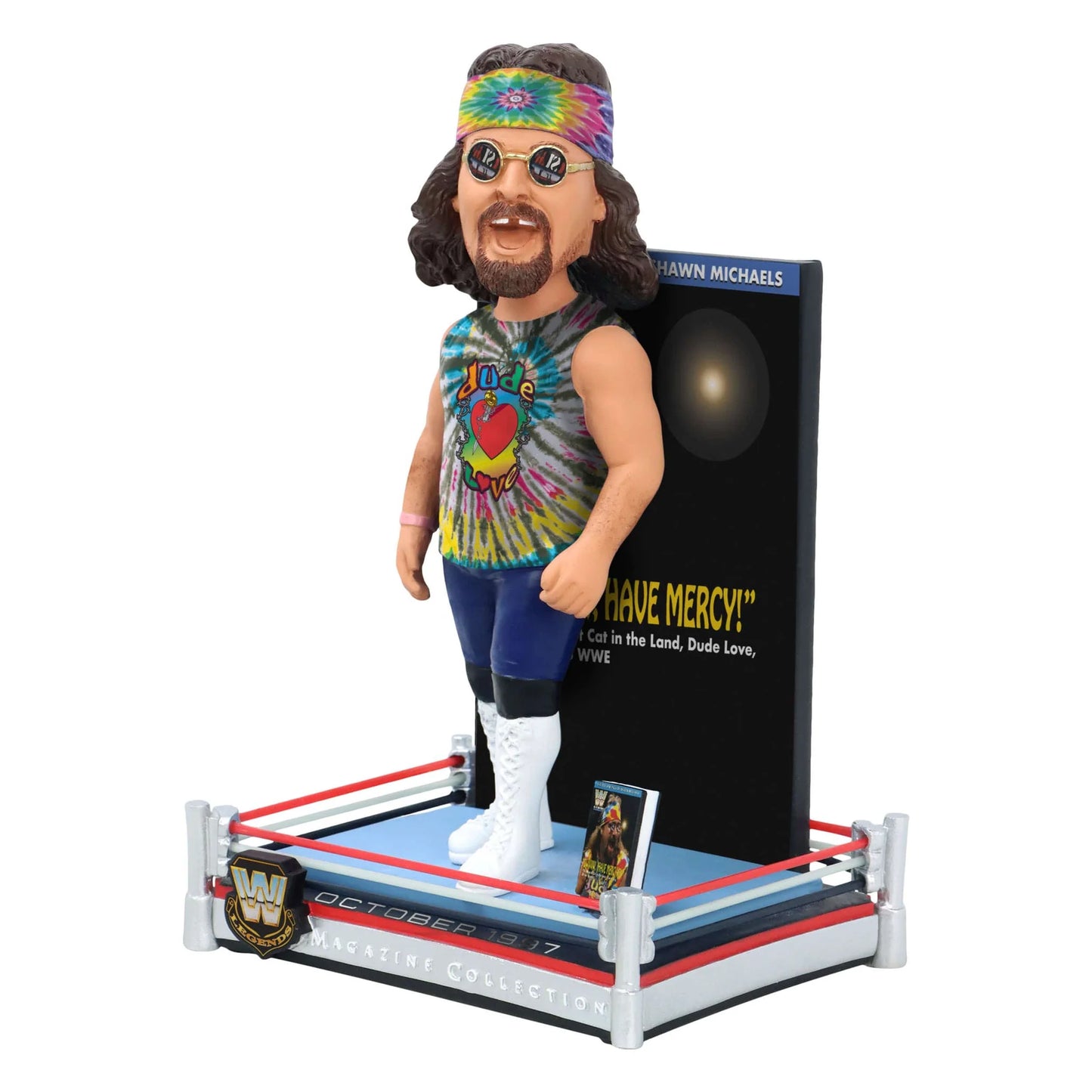 2026 WWE FOCO Magazine Collection Bobblehead "Owww Have Mercy" Dude Love