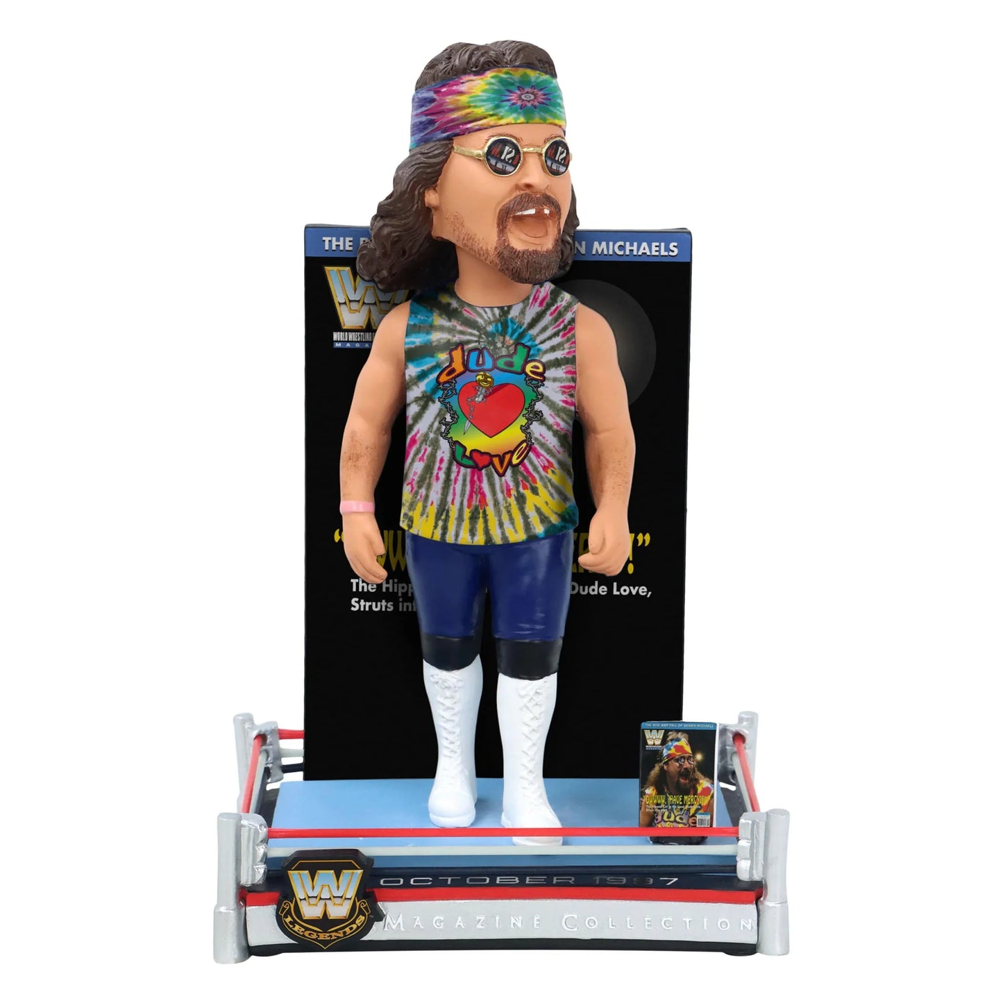 2026 WWE FOCO Magazine Collection Bobblehead "Owww Have Mercy" Dude Love