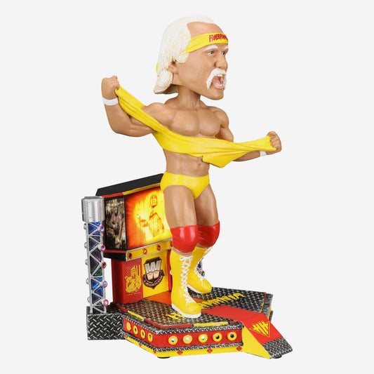2023 WWE FOCO Bobbleheads Limited Edition Light-Up Stage Hulk Hogan