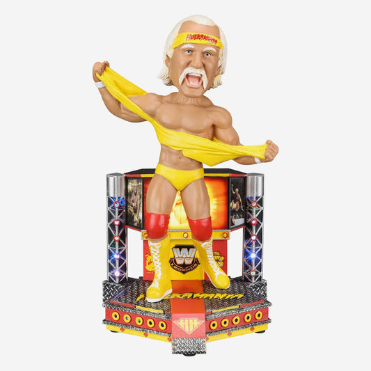 2023 WWE FOCO Bobbleheads Limited Edition Light-Up Stage Hulk Hogan