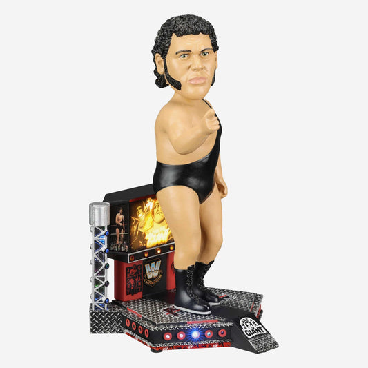 2023 WWE FOCO Bobbleheads Limited Edition Light-Up Stage Andre the Giant