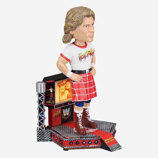 2024 WWE FOCO Bobbleheads Limited Edition Light-Up Stage Rowdy Roddy Piper