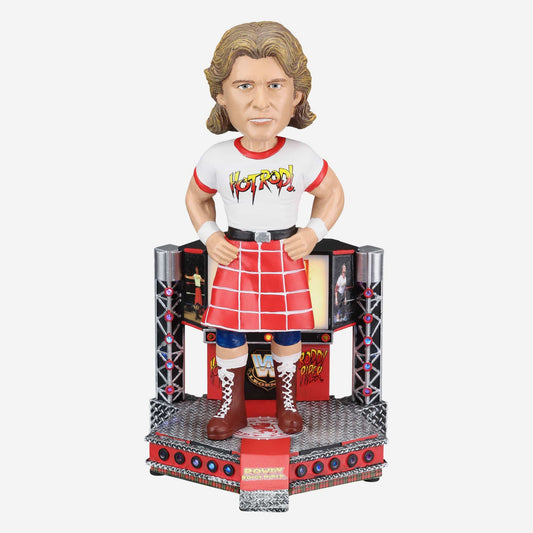 2024 WWE FOCO Bobbleheads Limited Edition Light-Up Stage Rowdy Roddy Piper