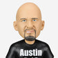 2023 WWE FOCO Bobbleheads Limited Edition Light-Up Stage Stone Cold Steve Austin