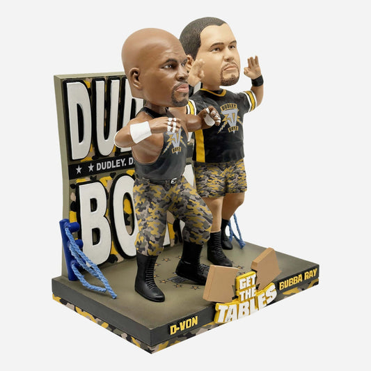 2024 WWE FOCO Bobbleheads Dudley Boyz Tag Team Dual Bobblehead: D-Von Dudley & Bubba Ray Dudley