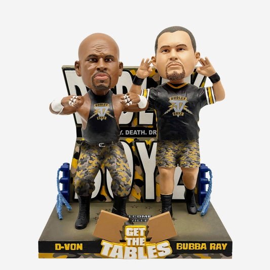 2024 WWE FOCO Bobbleheads Dudley Boyz Tag Team Dual Bobblehead: D-Von Dudley & Bubba Ray Dudley