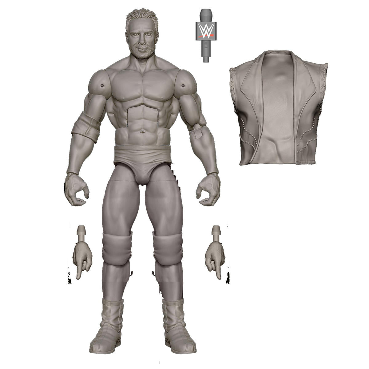 Mattel WWE Elite Collection Top Picks LA Knight Action Figure 15cm Con 25 Punti Di Articolazione
