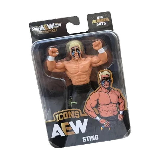 MAJOR AEW x Big Rubber Guys Shop AEW Exclusive Icons Sting