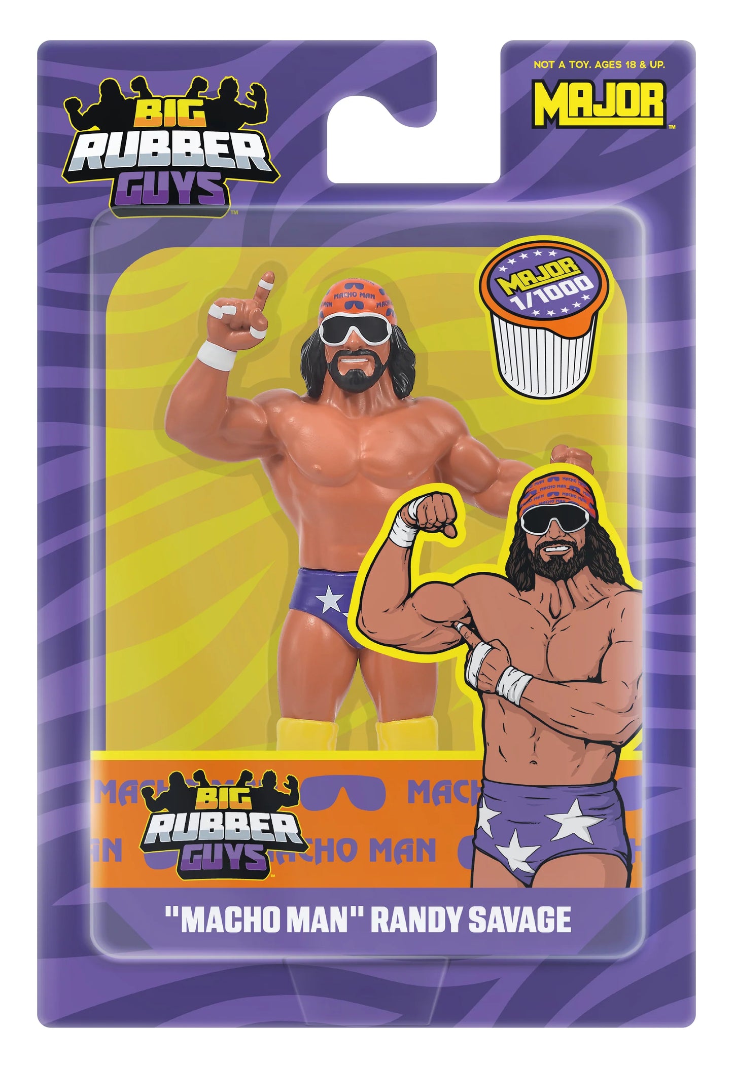 2026 MAJOR Big Rubber Guys "Macho Man" Randy Savage [Limited Edition]