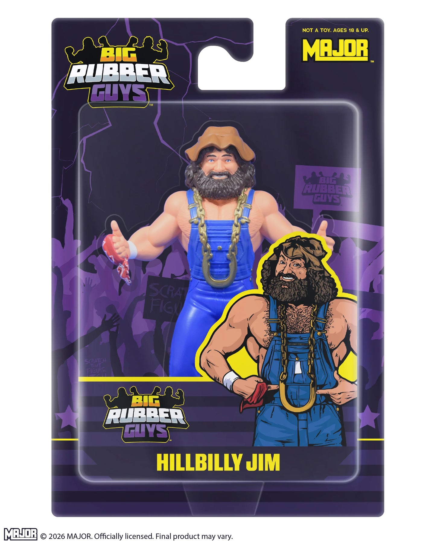 2026 MAJOR Big Rubber Guys Series 17 Hillbilly Jim