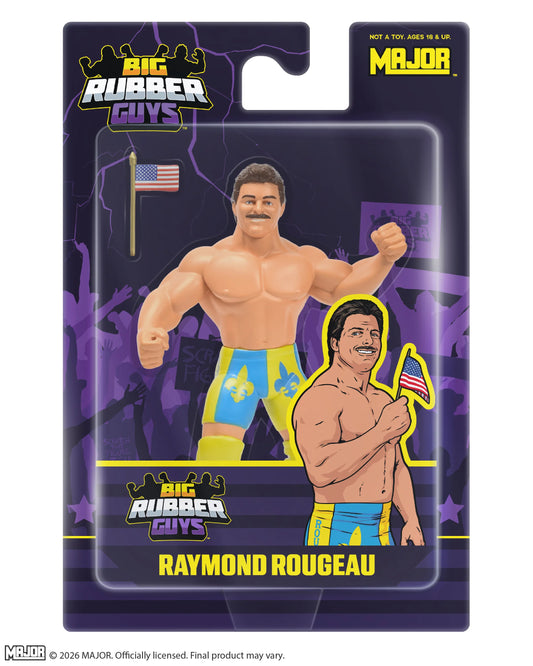 MAJOR Big Rubber Guys Series 18 Raymond Rougeau