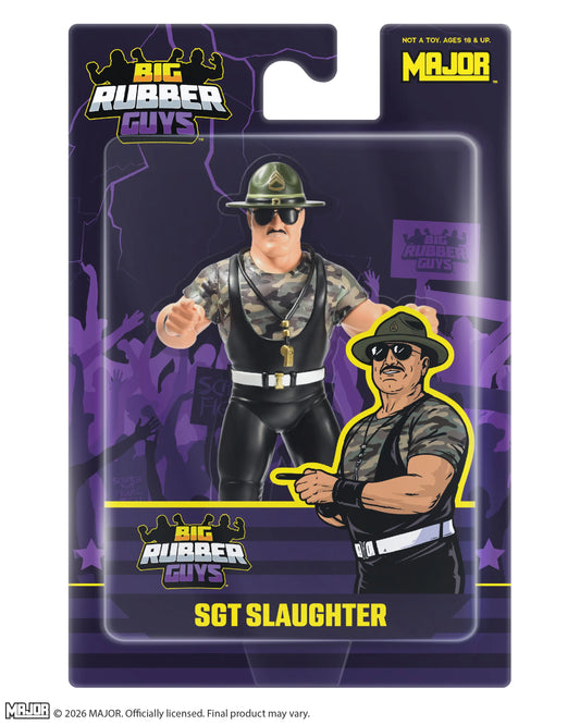 MAJOR Big Rubber Guys Sgt. Slaughter [Face]