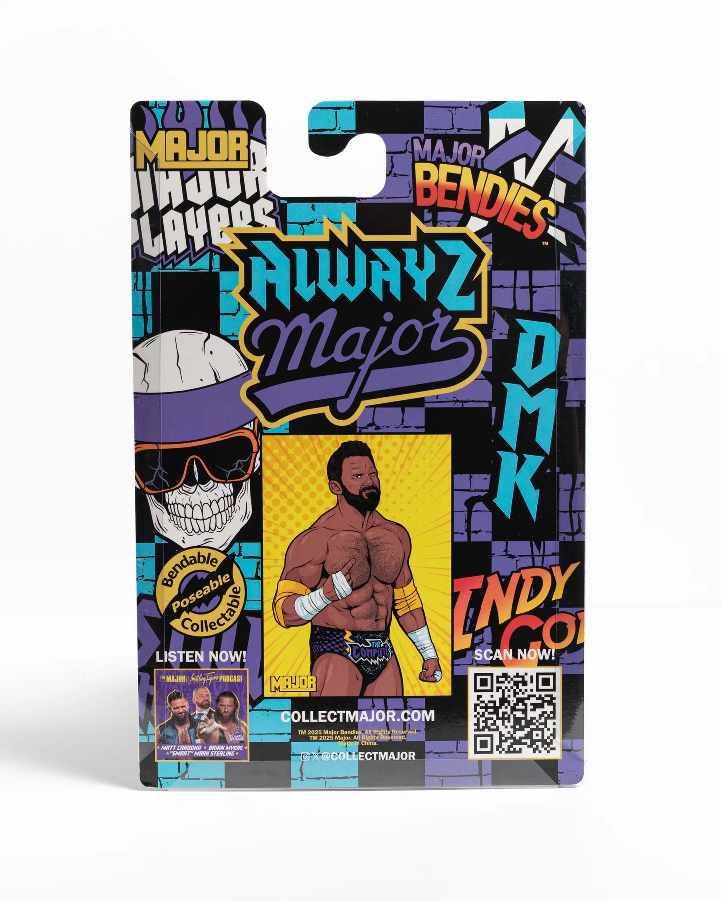 2025 Major Wrestling Figure Podcast Major Bendies “The Complete” Matt Cardona [Exclusive]