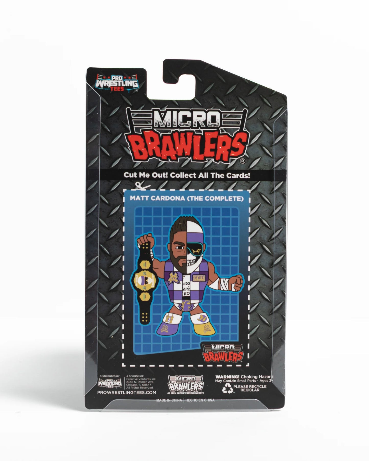 2025 MWFP Pro Wrestling Tees Micro Brawlers Matt Cardona [The Complete]
